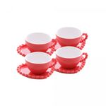 Conjunto-4-Xicaras-de-Cha-de-Porcelana-com-Pires-Coracao-Beads-Vermelho-210ml-Wolff