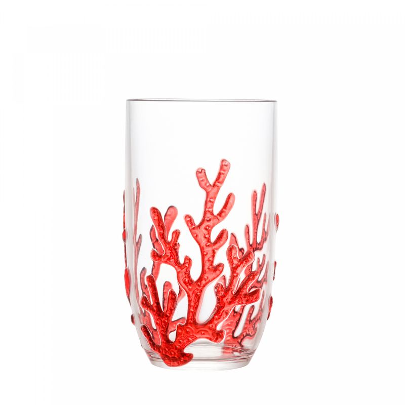 Conjunto-6-Copos-Altos-de-Acrilico-Coral-Vermelho-650ml-Wolff