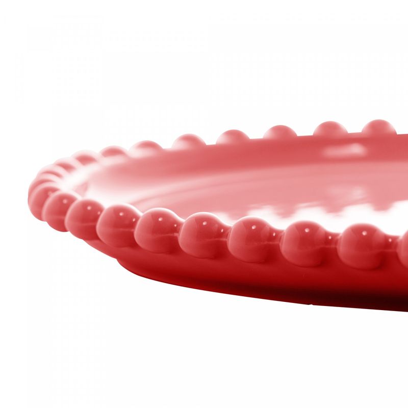 Prato-Coracao-de-Porcelana-Beads-Vermelho-25cm-x-22cm-x-2cm-Wolff