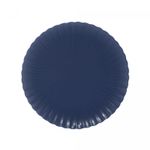 Prato-de-Porcelana-Nordica-Azul-Escuro-Matt-26cm-x-3cm-Wolff