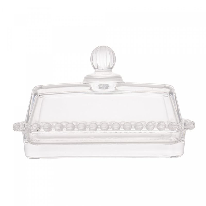 Manteigueira-de-Cristal-com-Tampa-Pearl-17cm-x-105cm-x-10cm-Wolff