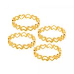 Conjunto-4-Aneis-para-Guardanapos-de-Zinco-Coracao-Dourado-5cm-x-1cm-x-4cm-Wolff