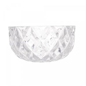 Centro de Mesa de Cristal Deli Diamond 25cm x 13cm - Lyor