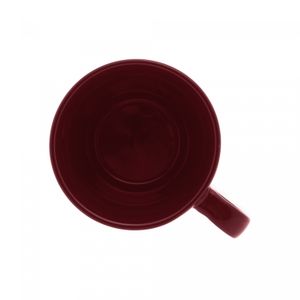 Xícara de Chá de Cerâmica Empilhável Vermelha 210ml- Lyor