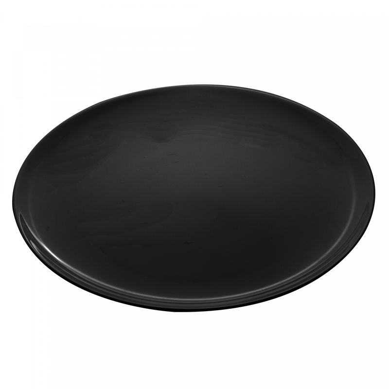 Prato-de-Vidro-Opalino-Friends-Time-Pizza-Black-32cm-Lyor