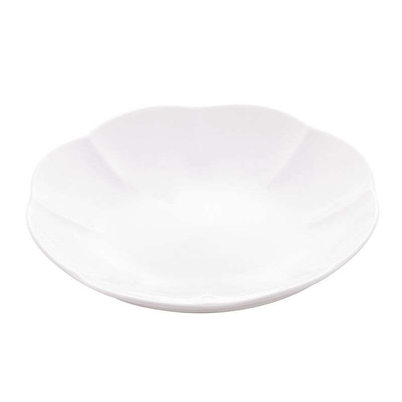 Prato-Fundo-de-Porcelana-Wave-Branco-22cm-Lyor