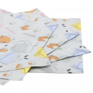 Conjunto de 20 Guardanapos de Papel Estampado Kitchen 33cm x 33cm - Lyor