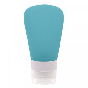 Frasco para Viagem de Silicone Turquesa 60ml - Lyor