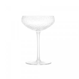 Conjunto 2 Taças de Cristal Coupe Martelado Petra - Lyor