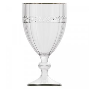 Taça de Cristal Ecológico com Fio de Ouro Imperial 330ml - Lyor