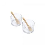 Conjunto-2-Molheiras-de-Vidro-com-2-Colheres-de-Bambu-7cm-x-5cm-Lyor