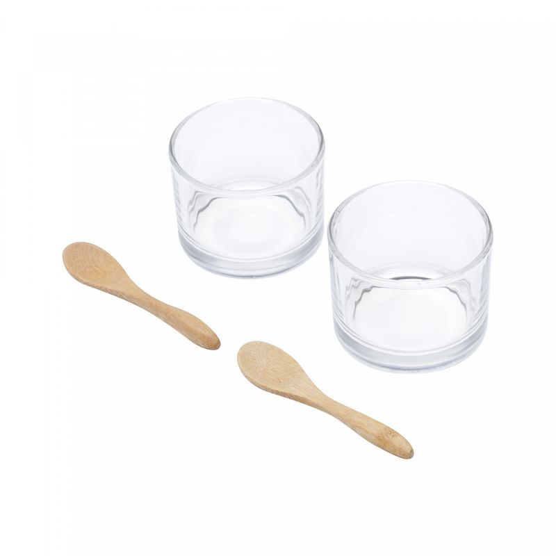 Conjunto-2-Molheiras-de-Vidro-com-2-Colheres-de-Bambu-7cm-x-5cm-Lyor