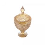 Potiche-de-Cristal-com-Pe-Perseu-Ambar-15cm-x-28cm-Lyor