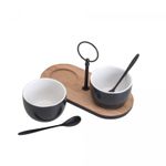 Conjunto-Bandeja-de-Bambu-com-2-Molheiras-de-Ceramica-e-2-Colheres-de-Aco-Inox-20cm-x-95cm-Lyor