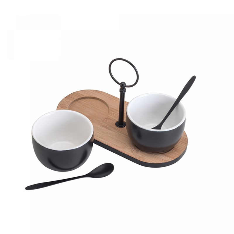 Conjunto-Bandeja-de-Bambu-com-2-Molheiras-de-Ceramica-e-2-Colheres-de-Aco-Inox-20cm-x-95cm-Lyor