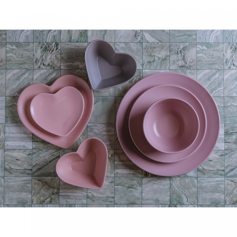 Coracao-Decorativo-de-Ceramica-Heart-Rosa-14cm-x-13cm-x-5cm-Lyor