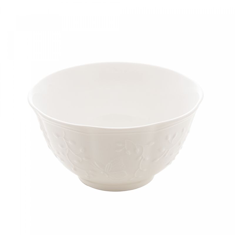 Bowl-de-Porcelana-New-Bone-Butterfly-Flower-14cm-x-14cm-x-75cm-Lyor