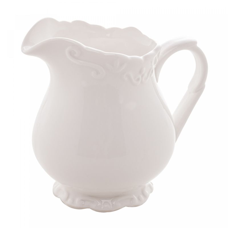 Leiteira-de-Porcelana-Alto-Relevo-Branca-250ml-Wolff