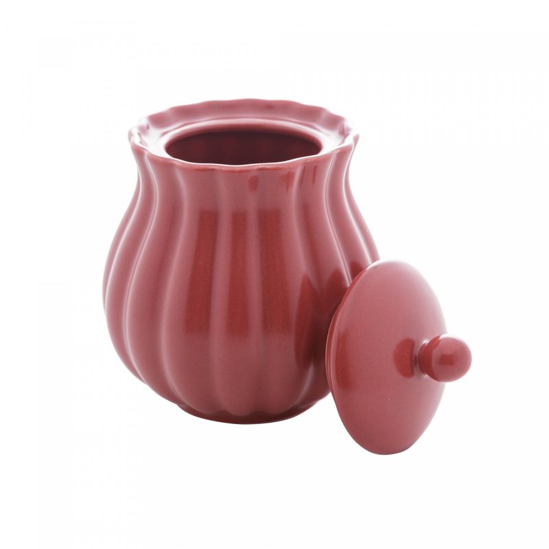 Acucareiro-de-Porcelana-Petala-Vermelho-Matt-105cm-x-85-cm-Wolff