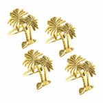 Conjunto-4-Aneis-para-Guardanapos-de-Zamac-Palm-Tree-Dourado-5cm-x-6cm-Wolff