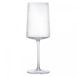 Taça de Vinho de Cristal Ecológico Martelado Petra 600ml - Lyor